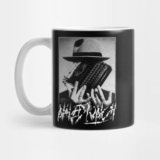 Naked Lunch Typecast Metal Mug